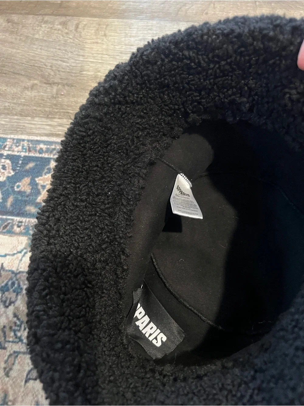 Apparis  Amara Faux Sherpa Bucket Hat - Women Accessories